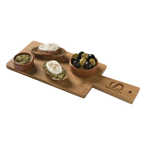 Serving plate bamboo | Eco gift